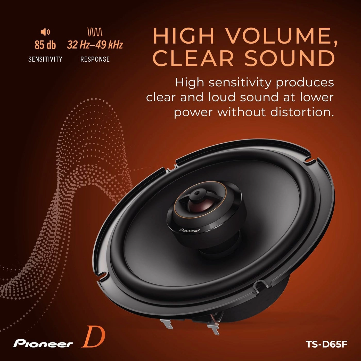 TS-D65F - 17CM 2-way Coaxial