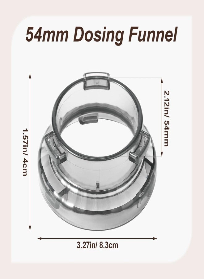 Dosing Funnel - Espresso Dosing Tools No Coffee Grounds Spill Over