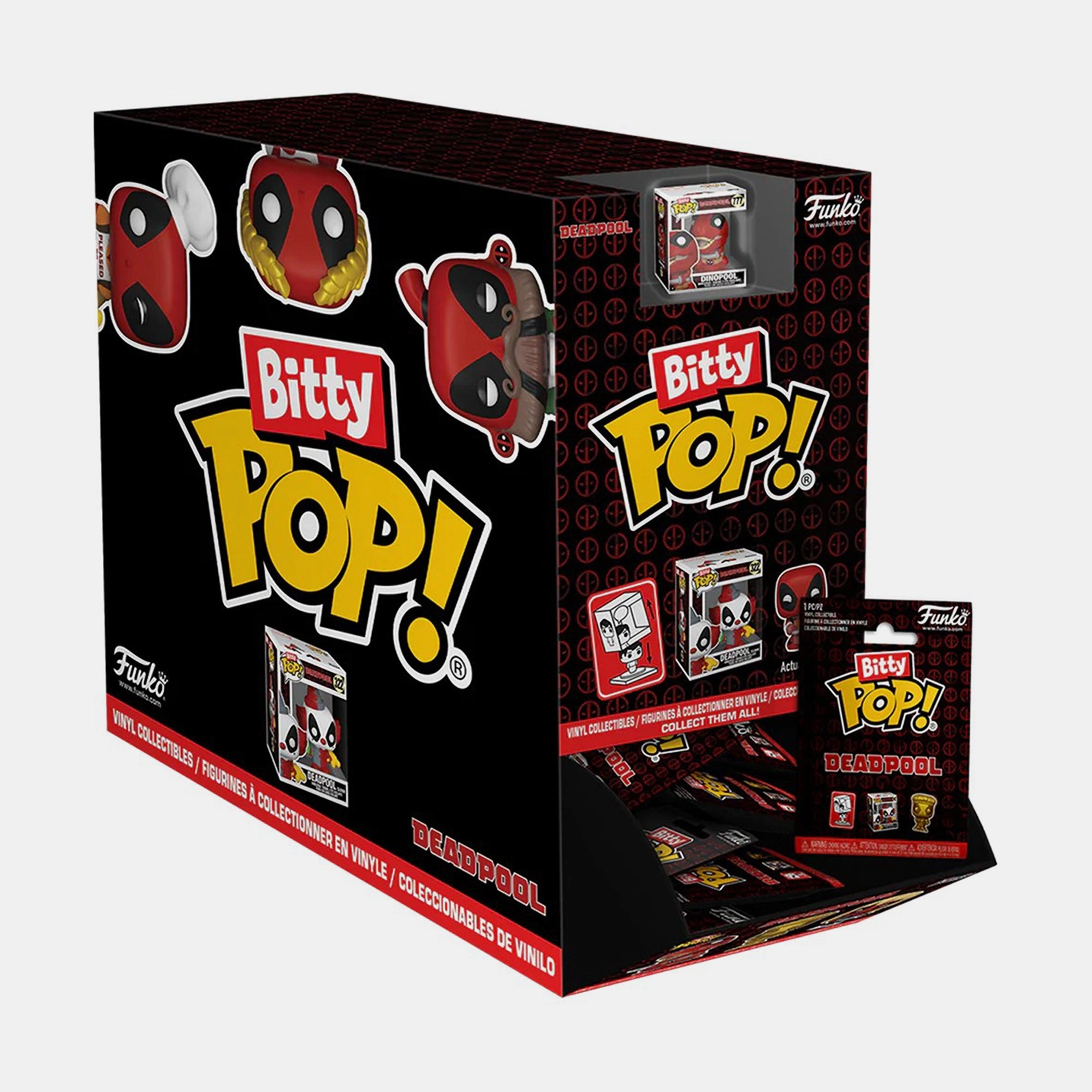 FUNKO Bitty Deadpool - 2.3 cm (84960) (B0CQF5R177) Pack