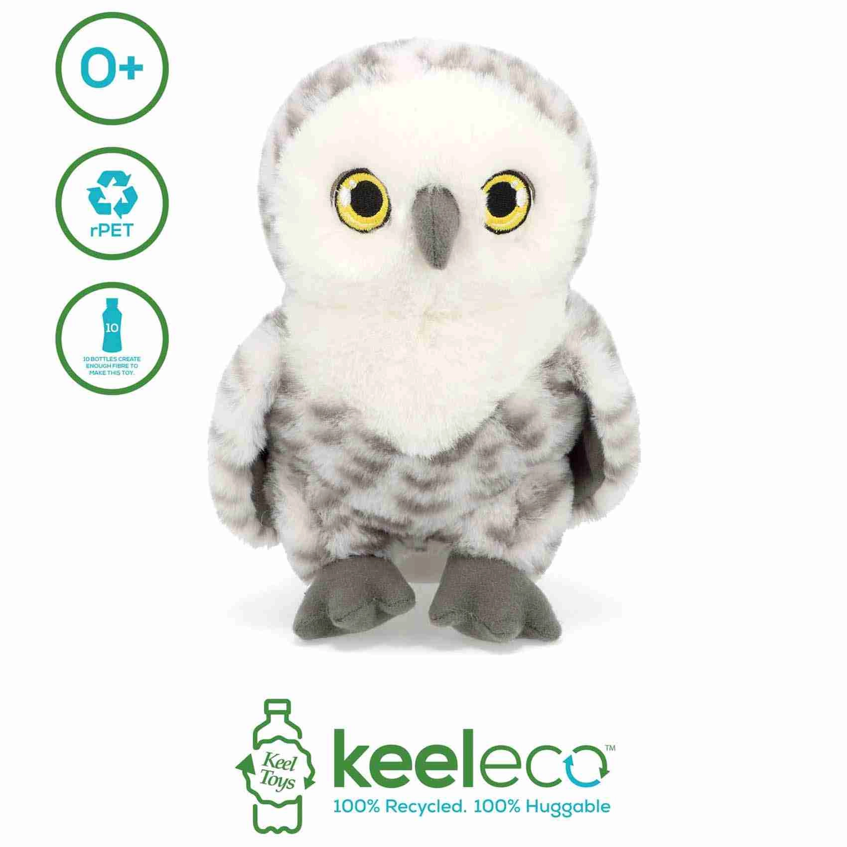 Owl Assortment - 18 cm 3-piece Eco-friendly