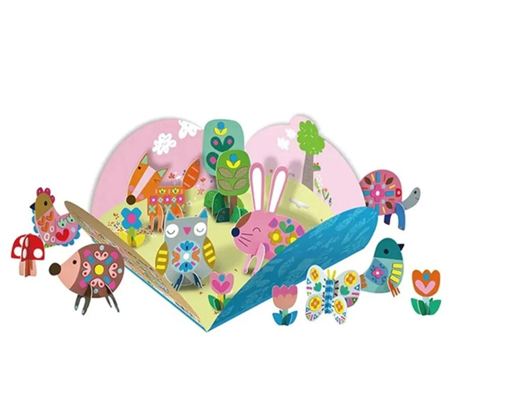 Stick N Play Series Kit - Secret Garden - 3+ years 8 pieces