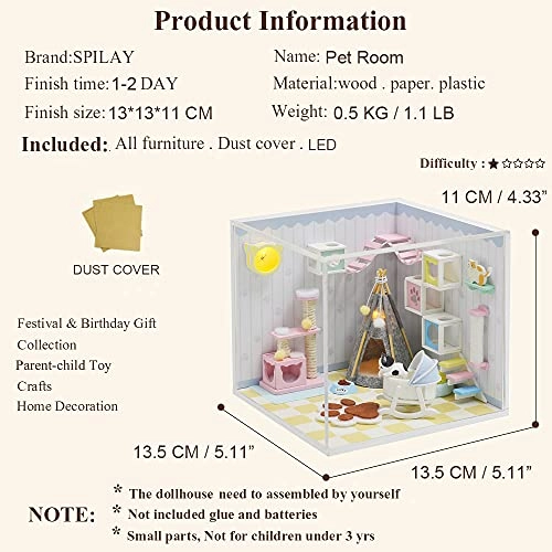 DIY Miniature Dollhouse Kit - 124 scale