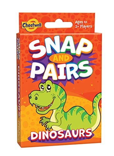 Snap + Pairs: Dinosaurs - Card Game