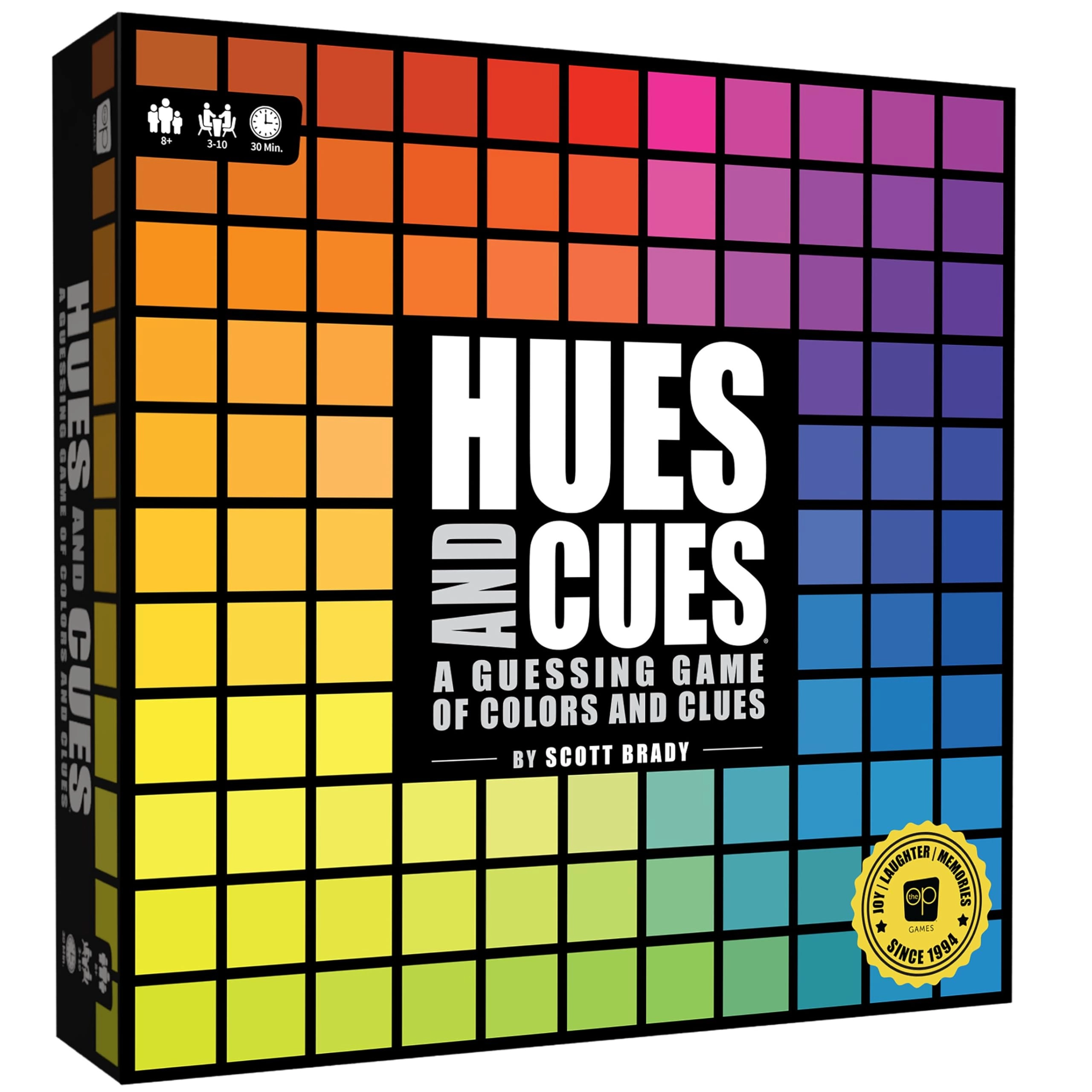 USAopoly Hues and Cues: Multicolor Party Game