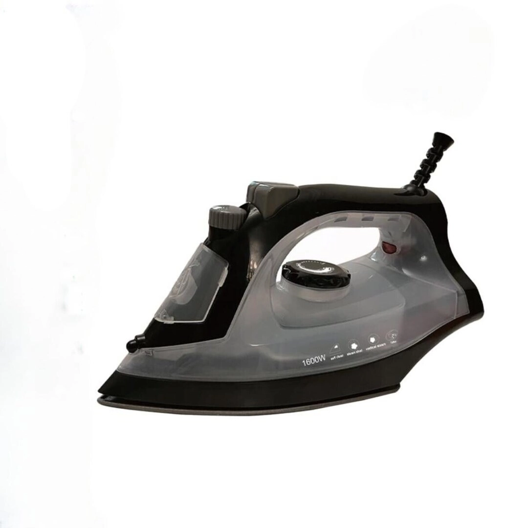 Tradeo Electric Steam Iron - 1600W 360° Rotating Cord