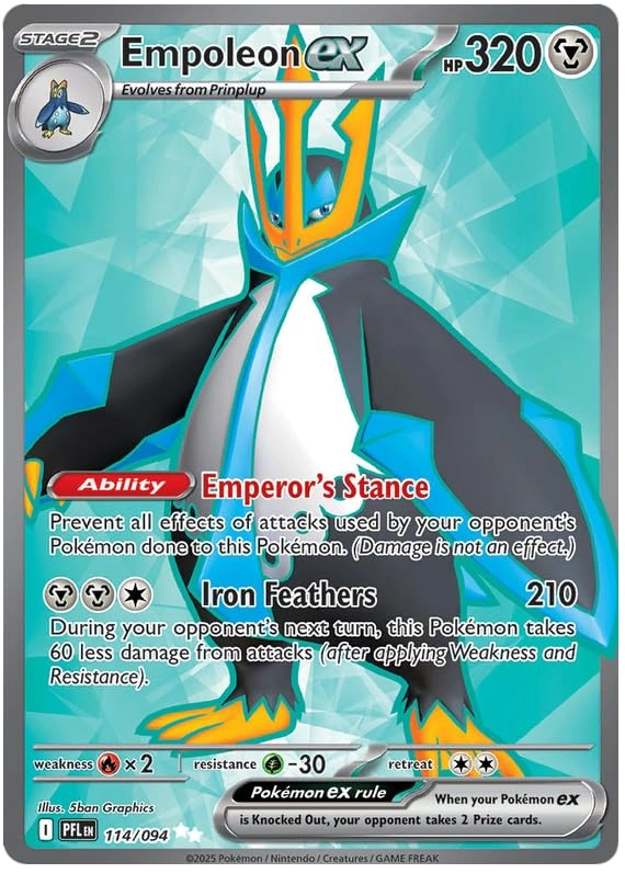 Pokémon Empoleon ex - 1pcs