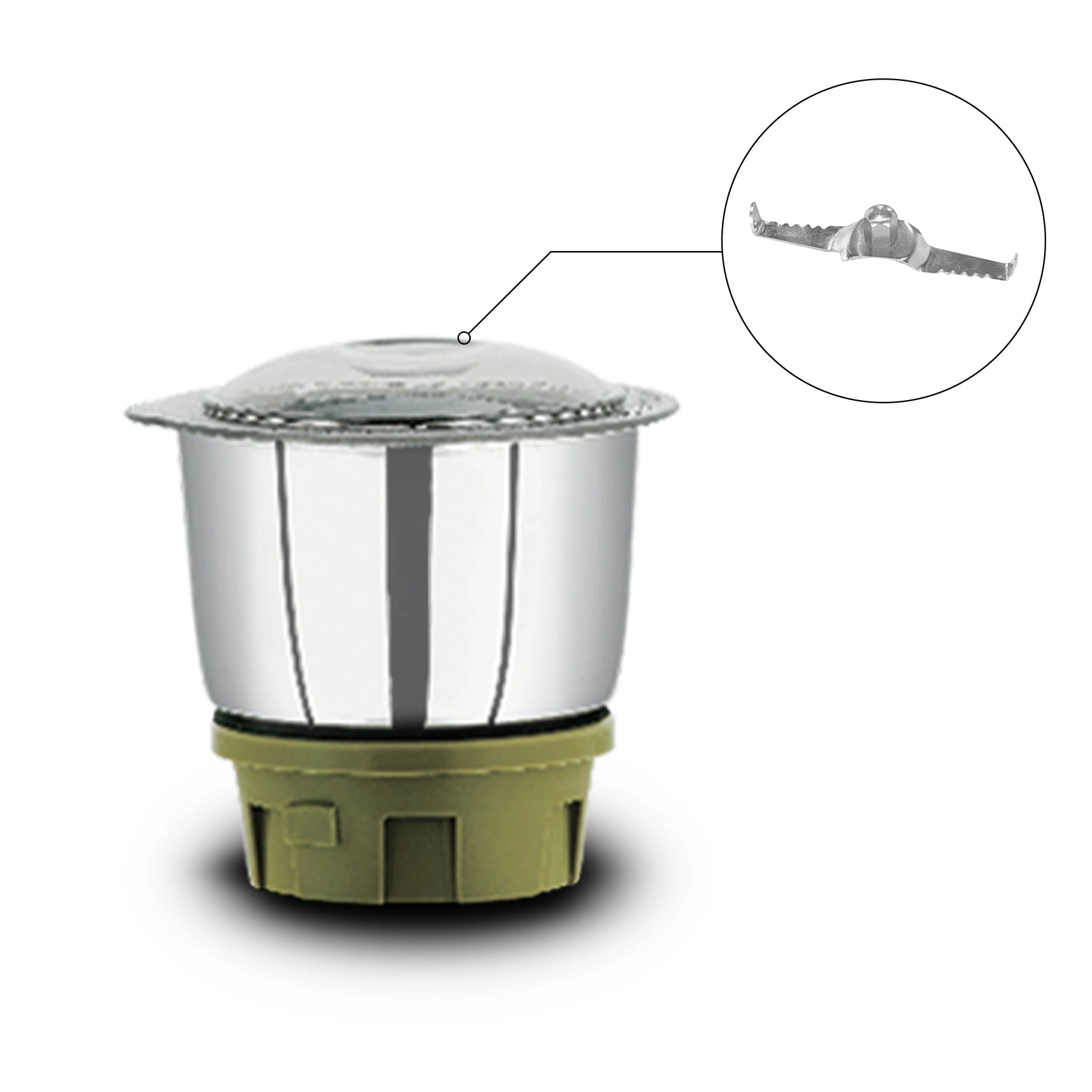Mixer Grinder - 1.5L 550W