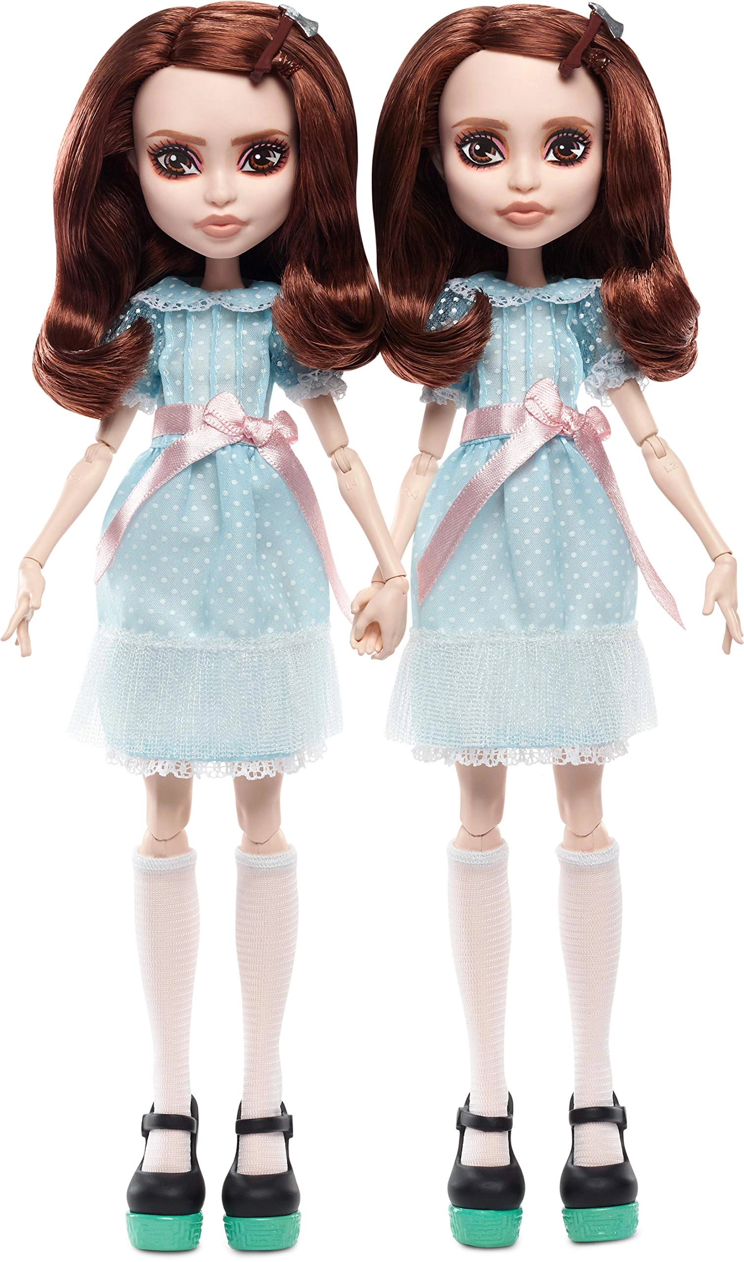 Monster High Grady Twins Collector Doll - 10-inch 2-Pack Includes doll stands Ages 16+