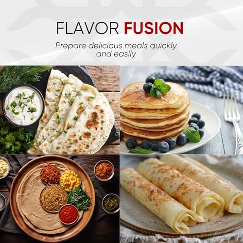 16" Electric Griddle - Digital Temperature Control Adjustable Heat Control Nonstick