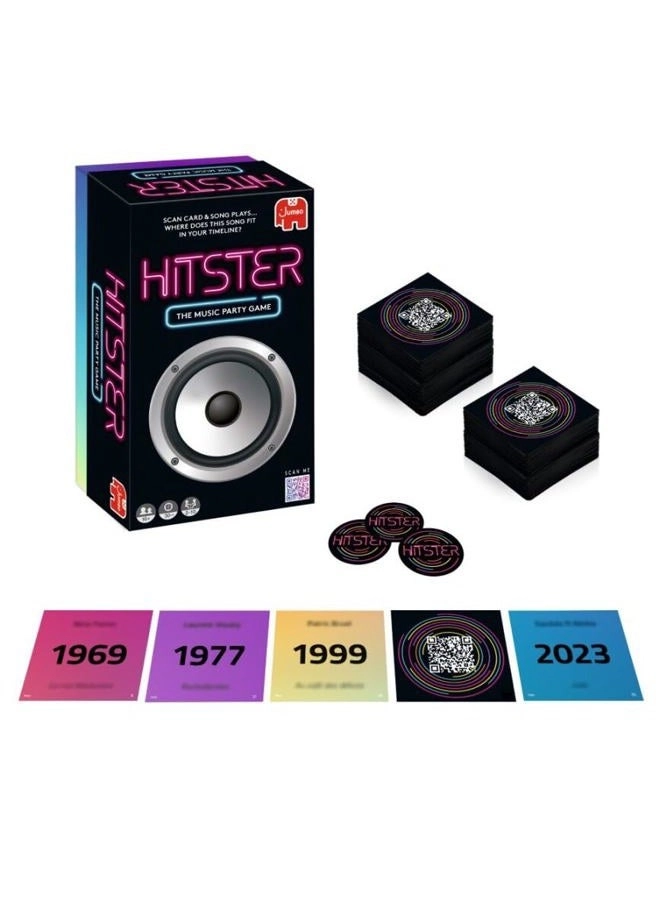 Hitster - 2-10 Players 300 Plus Iconic Hits