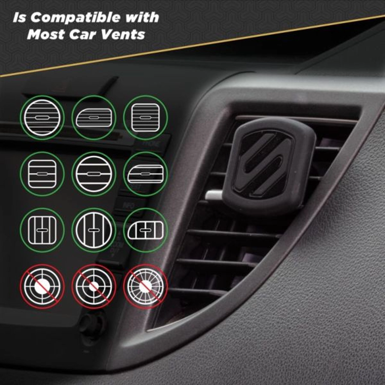 Magic Mount Elite - Magnetic Air Vent