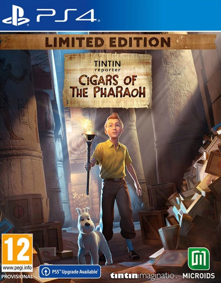 Microids Tintin Reporter The Cigars Of The Pharaoh - Limited Edition PS4
