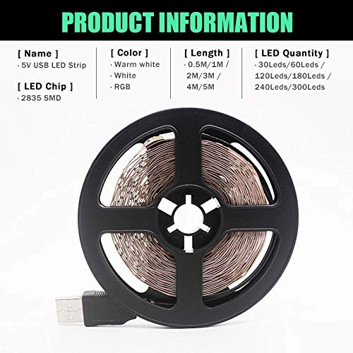 Light Emitting Diode Strip - 50CM 1M 2M 3M 4M 5M