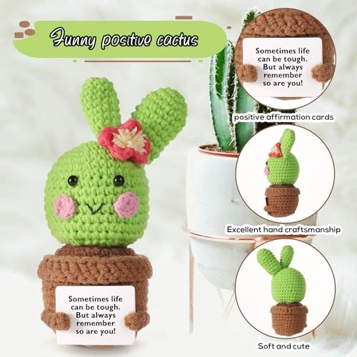 Crochet Cactus - 16.5 cm