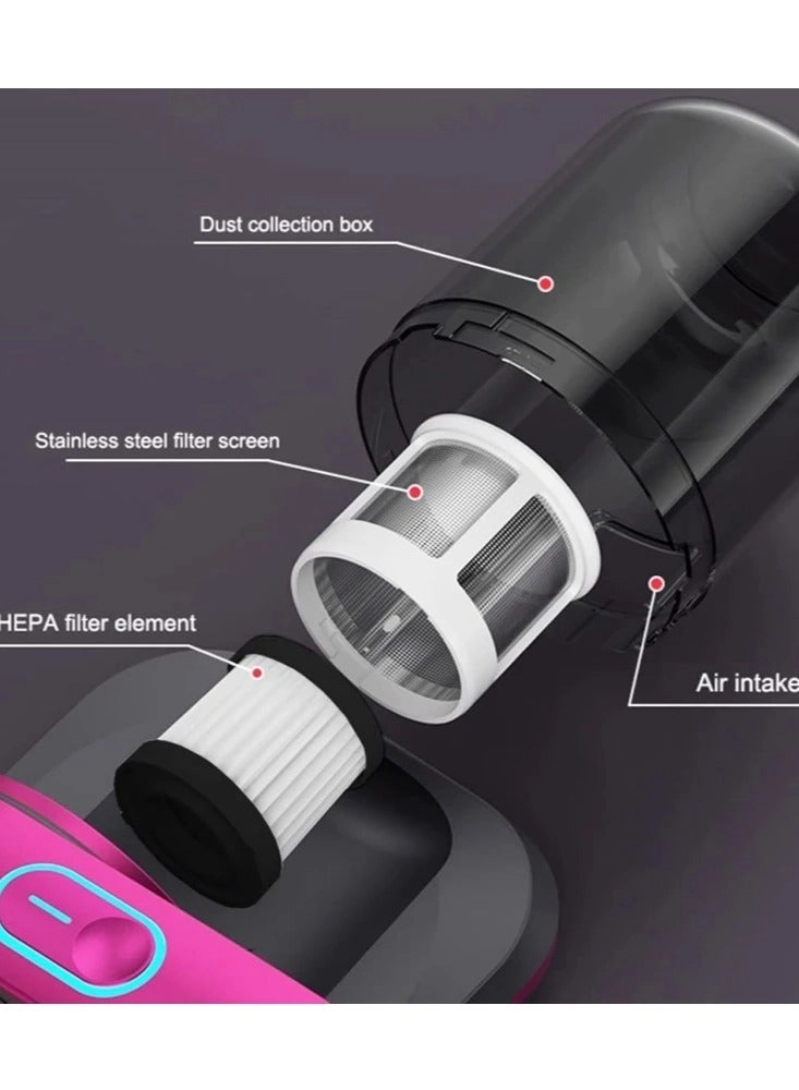 Dust Mite Vacuum - 10000 Pa UV-C Sterilization