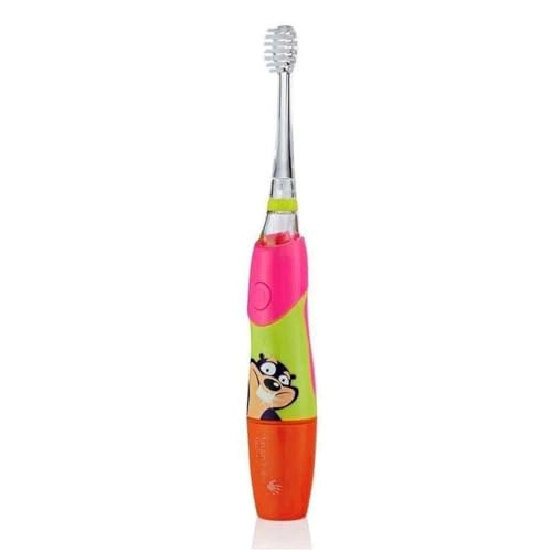 Brush-Baby KidzSonic - Soft Bristles Replaceable Brush Head Two Minute Timer