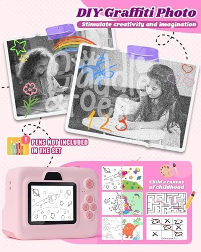 DC-C001 - 2.4 Inch Screen Instant Print Purple