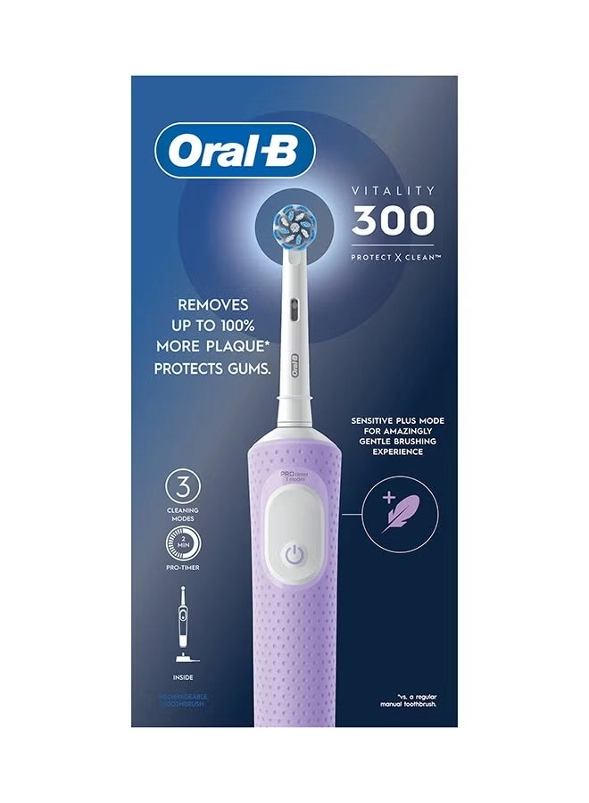 Vitality D300 - 3 cleaning modes 2-minute timer Black