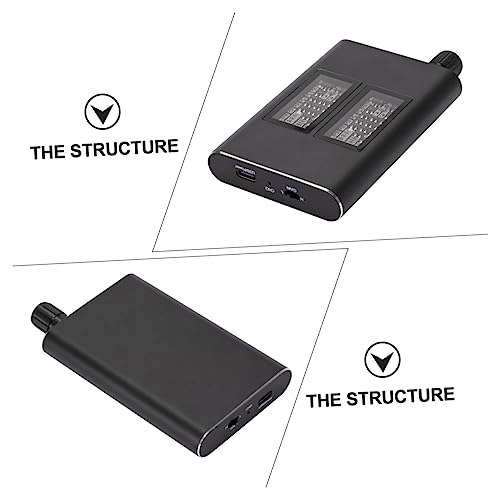 Portable Line-In Speakers - 1000mAh 250mW Black