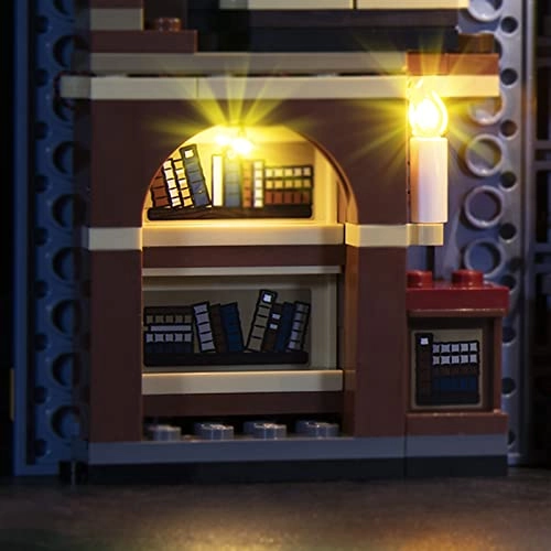 LED Lighting Set - Compatible with Lego 76384 USB Connection Lights Only