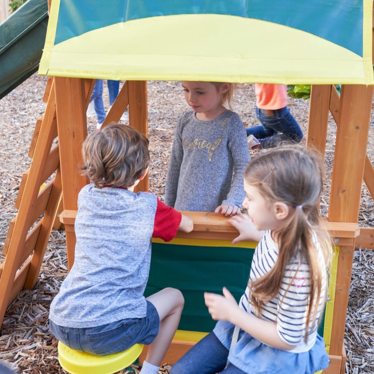 Brightside - Wooden Swing Set 3-10 Years