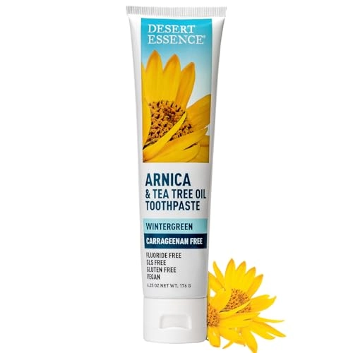 Desert Essence Arnica & Tea Tree Oil Toothpaste Wintergreen