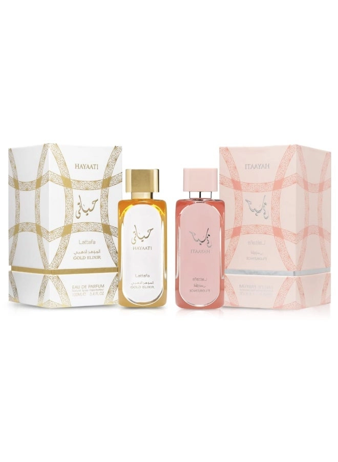 Lattafa HAYAATI GOLD ELIXIR - 100ml + HAYAATI FLORENCE