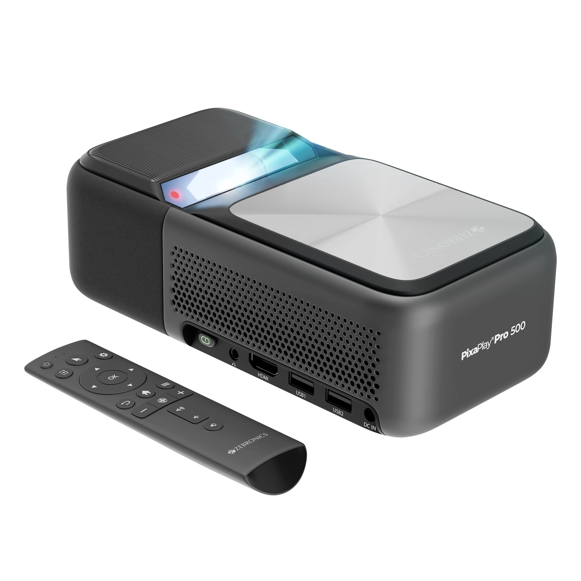 Zebronics India Private Limited PIXAPLAY PRO ZEB-PIXAPLAY PRO 500 12500 lumens