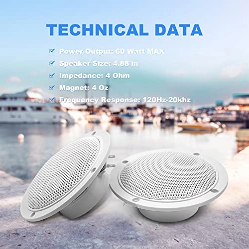 Outdoor Wireless Speaker - 4 Inch 160W