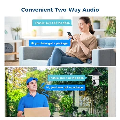 Light Bulb Security Camera 3MP Bundle