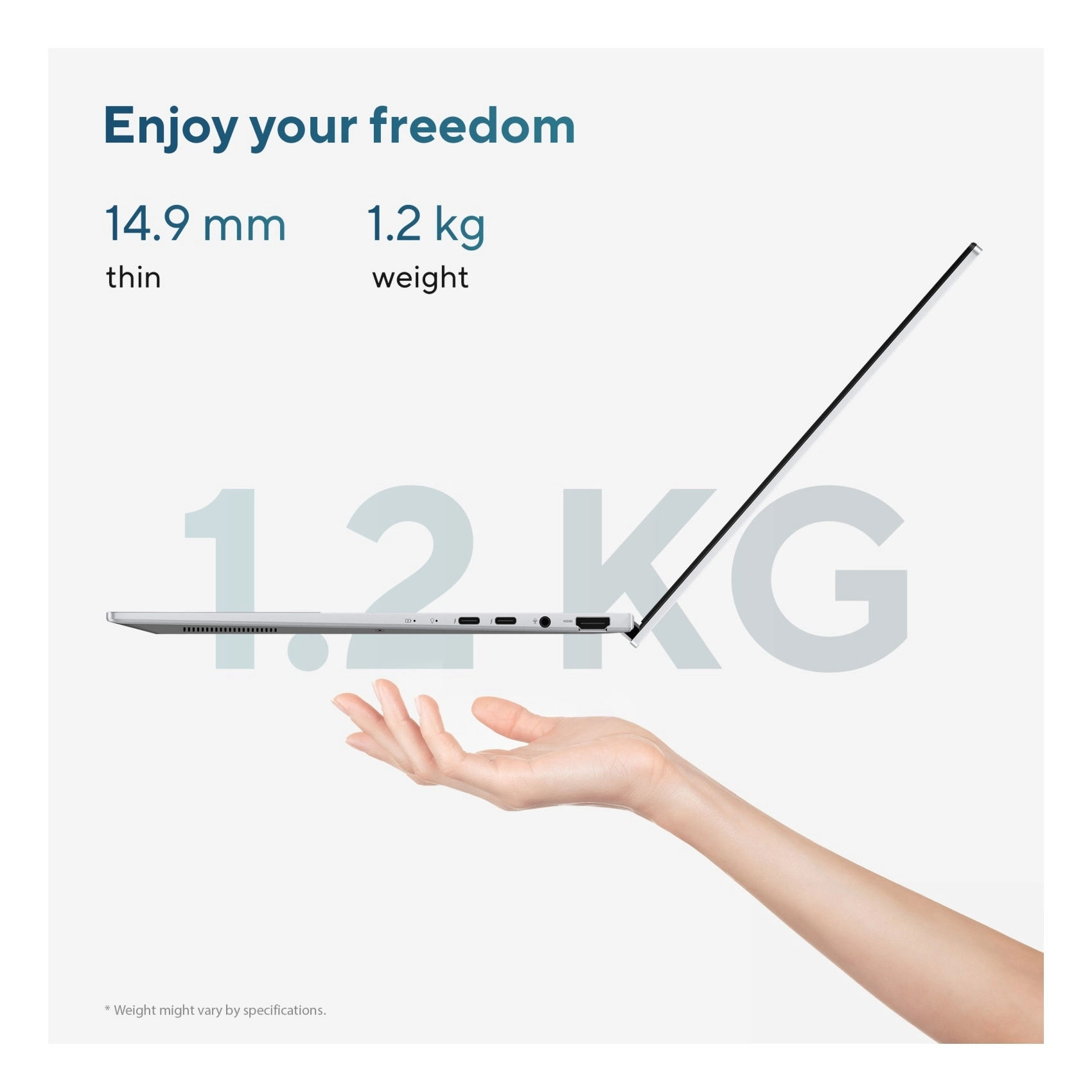 Zenbook 14 UX3405MA-OLEDU7B - 14'' 155H 16GB DDR5 1TB SSD