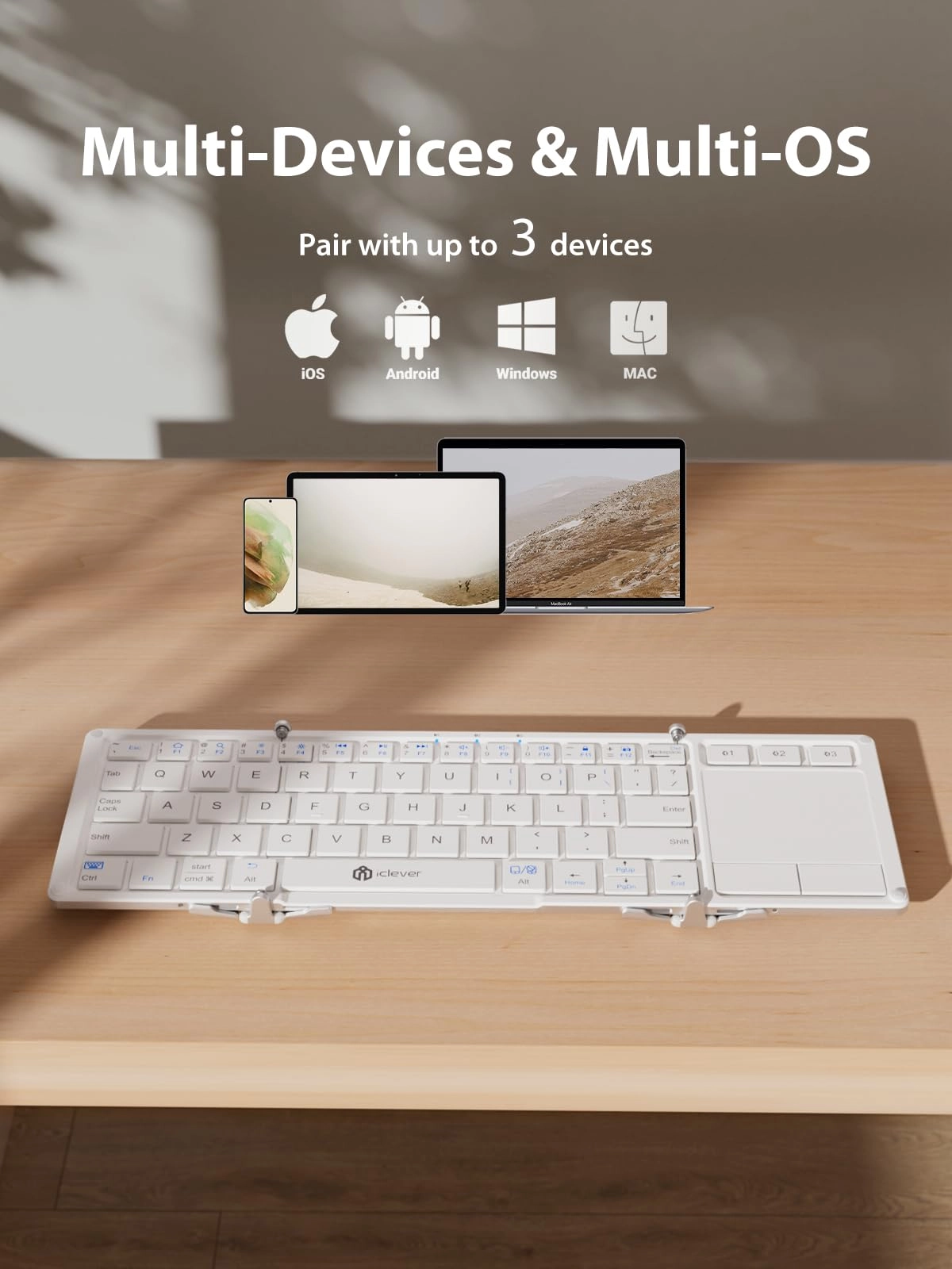 IC-BK08 - QWERTY Bluetooth