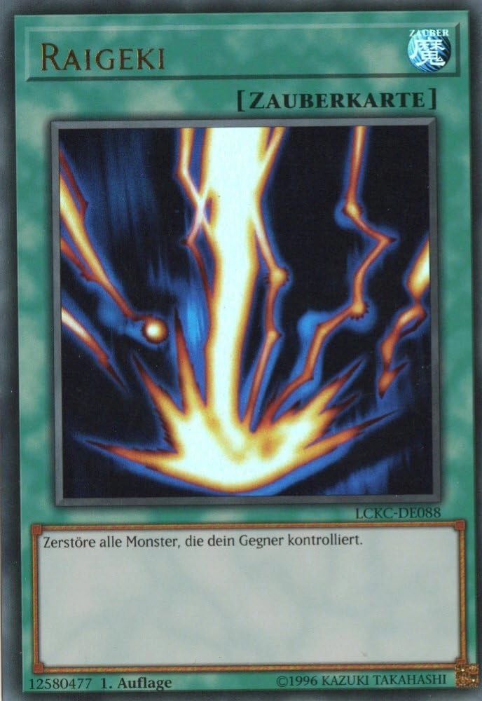 MZTCG Yugioh Raigeki LCKC-DE088 - German