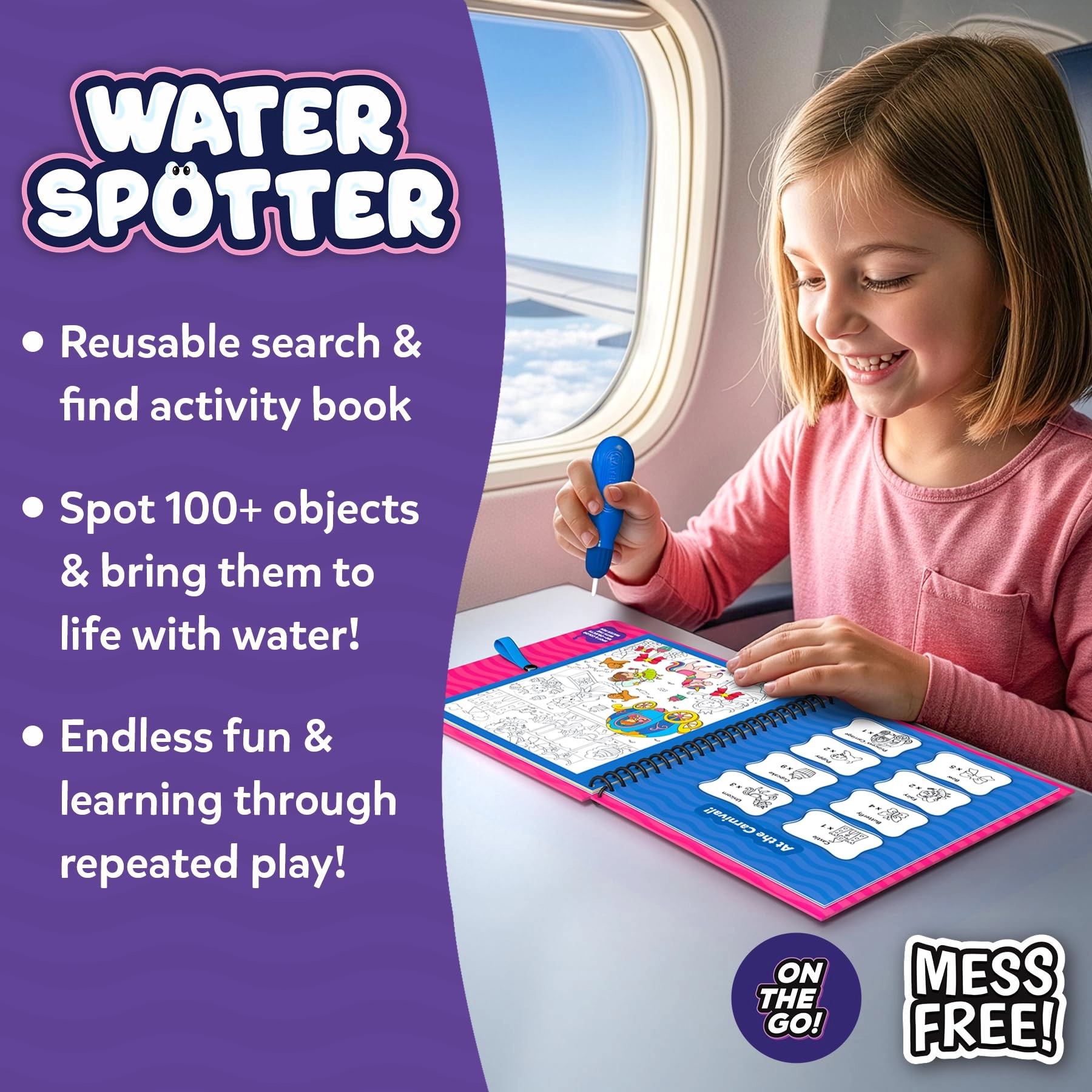 Reusable Search & Find Book - 4-8 1.0 pieces
