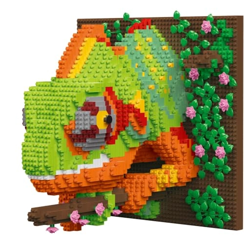 Chameleon 3D Wall Art - 2800+ pcs