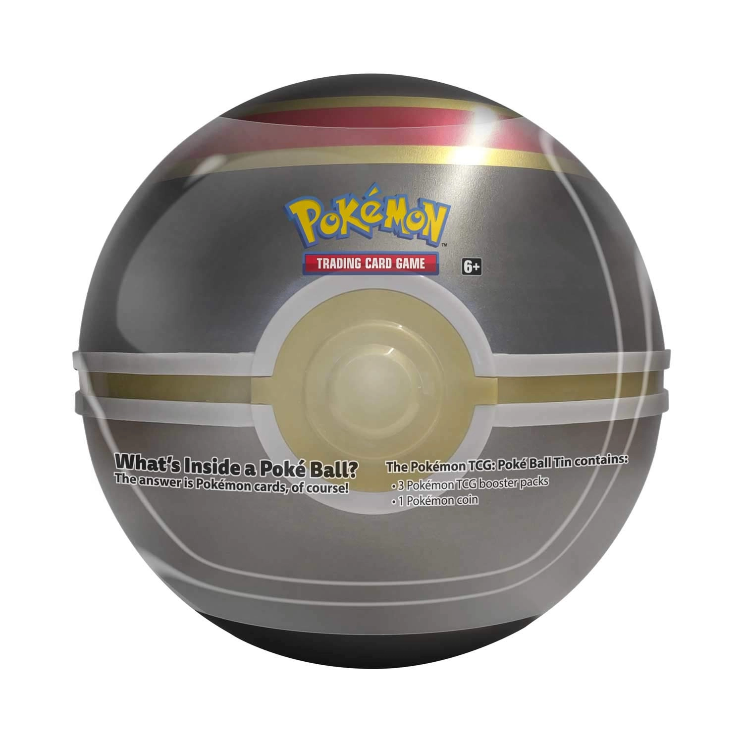 Pokmon Sun & Moon Luxury Ball Tin - 4 Booster Pack 1 Coin