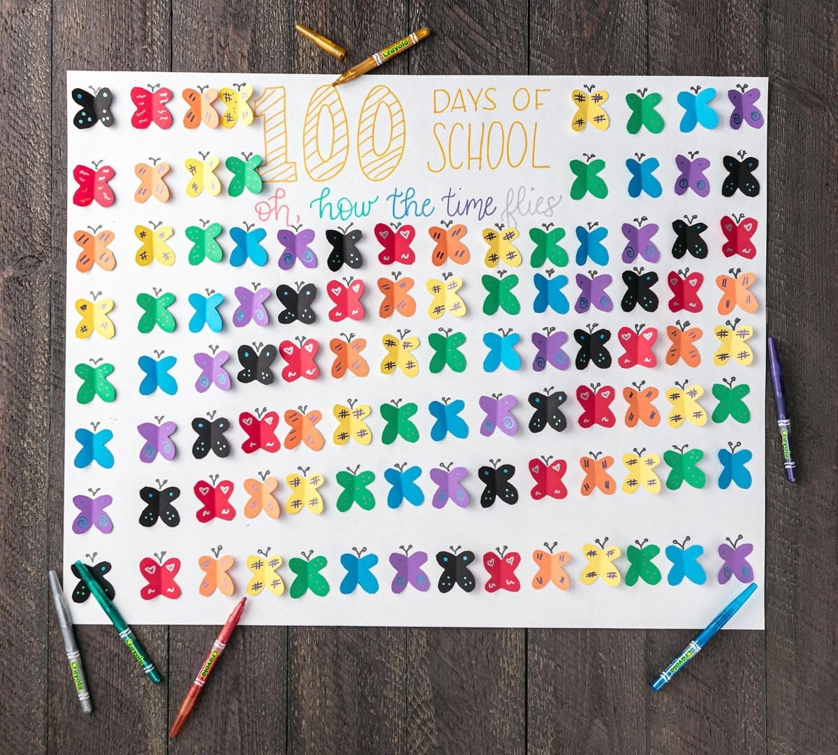 Glitter Markers - Felt tip