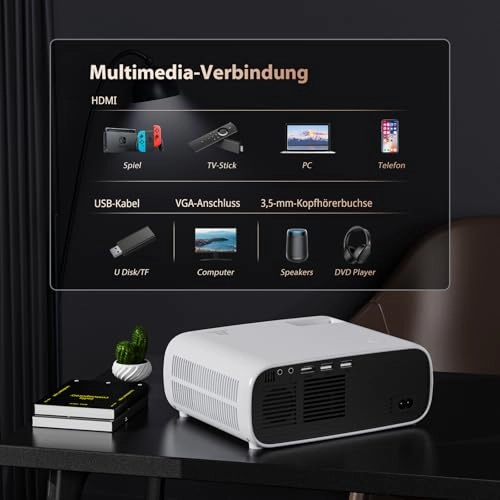 Mini Projector B0FQBYPRVM 18000 Lumens