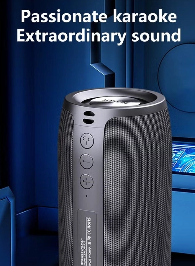 Portable Bluetooth Boombox Speaker