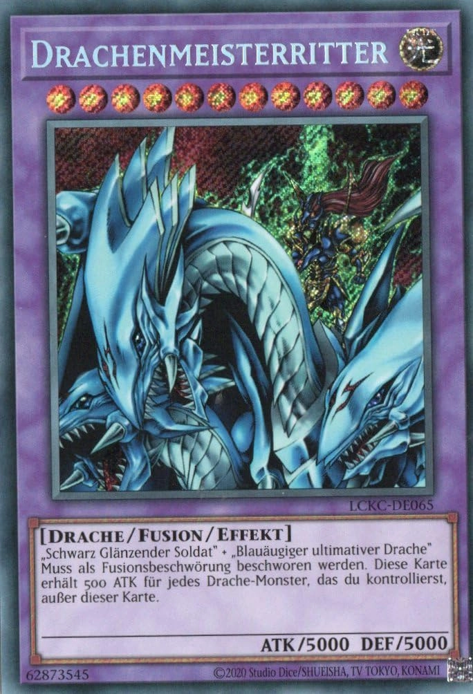 MZTCG Yugioh Dragon Master Knight LCKC-DE065 - German
