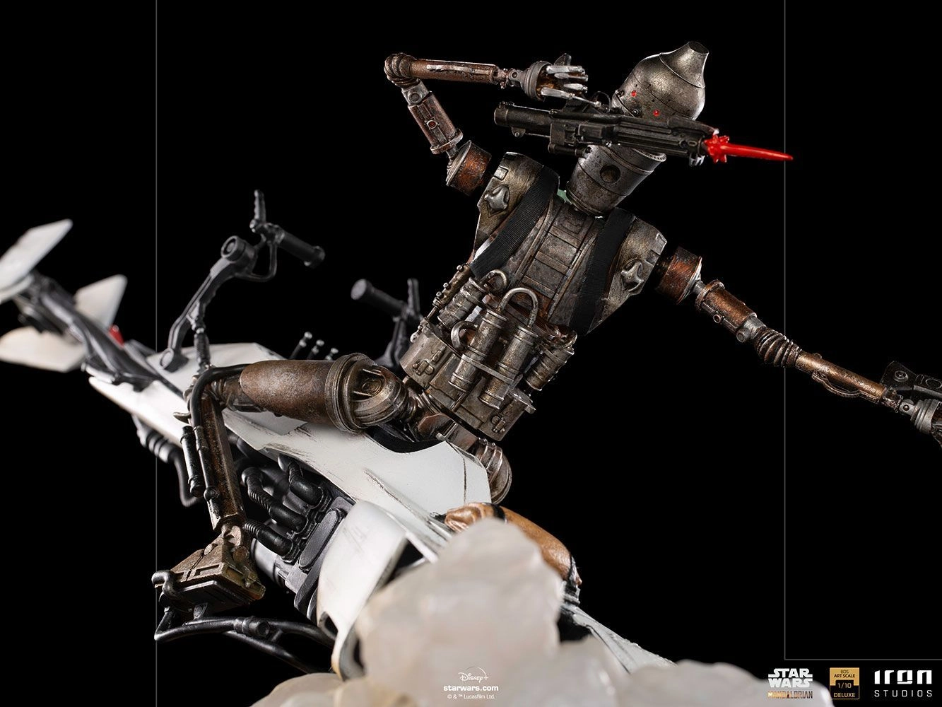 IG-11 + The Child - Star Wars: The Mandalorian - Battle Diorama Series - Art Scale 1:10