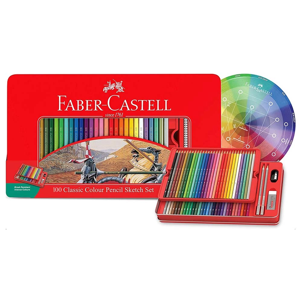 Classic Sketch Coloured Pencils - 100