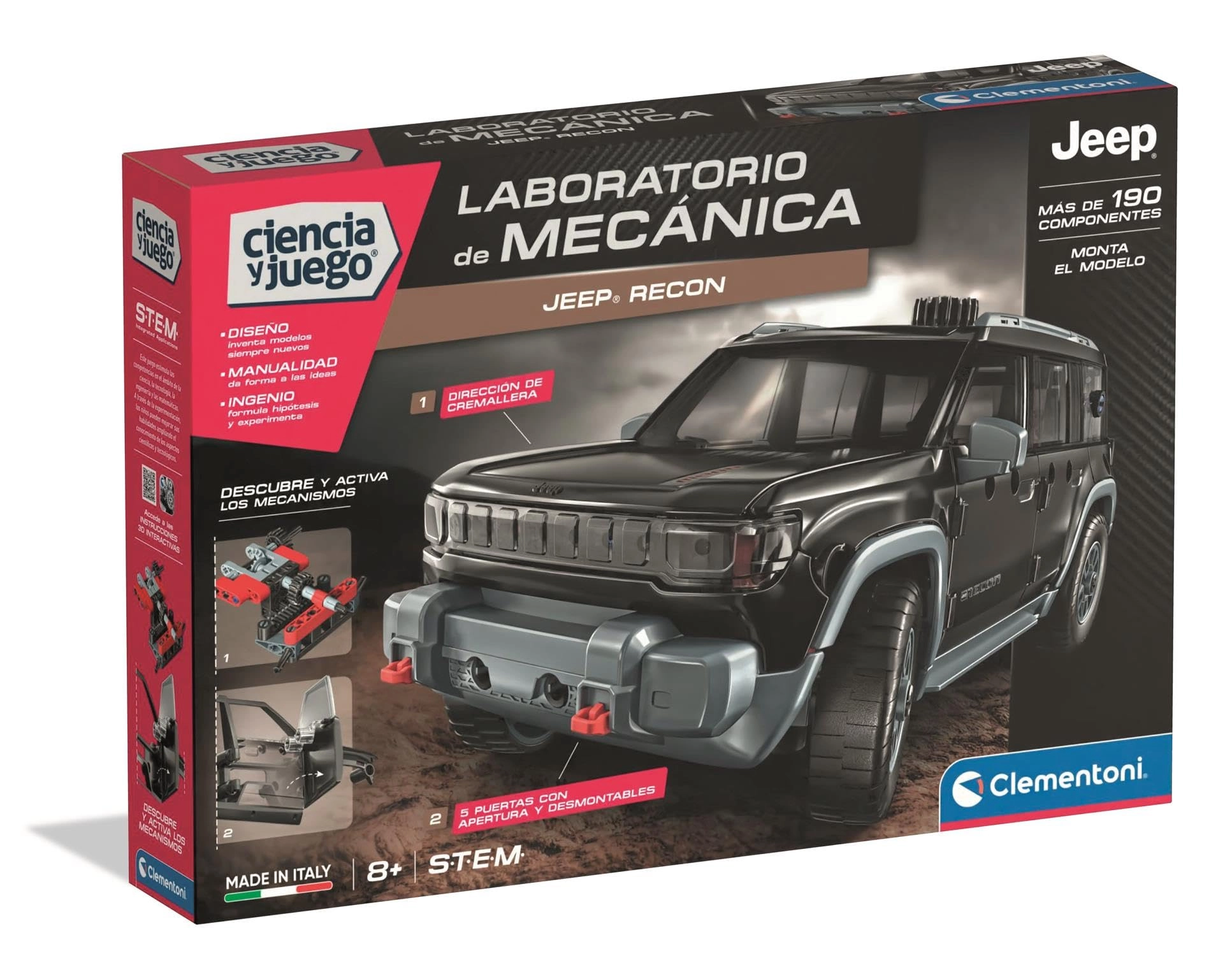 Clementoni Jeep Recon - over 200 pcs for ages 8+