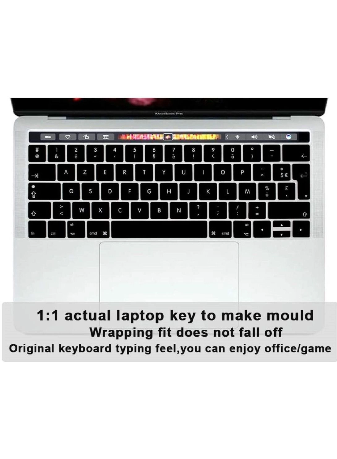 Silicone Skin Keyboard Protector - UK Layout Russian English