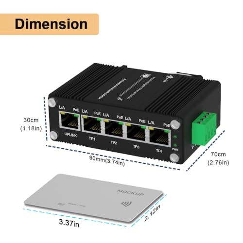 5 Ports PoE Switch 5-ports