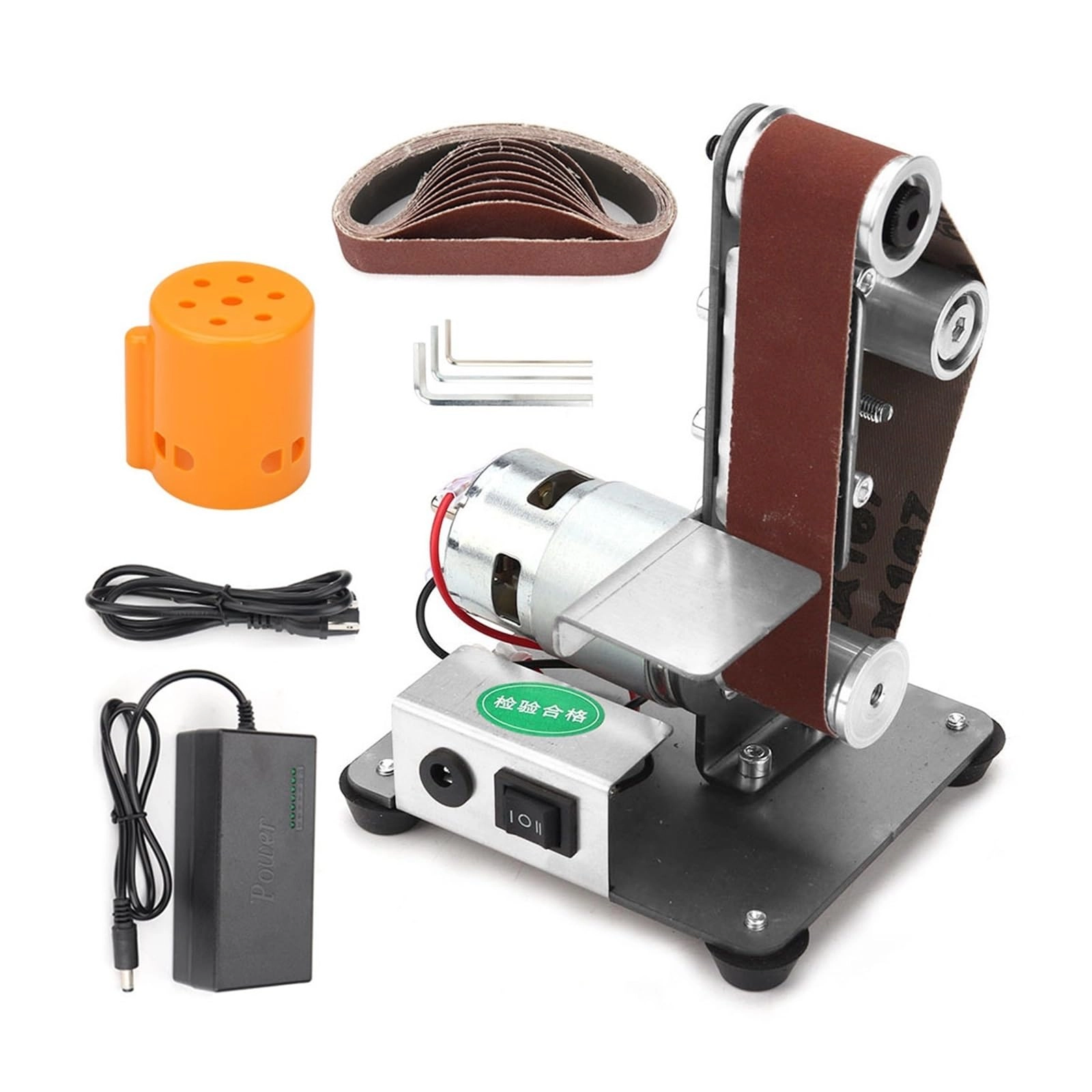 Mini Belt Sander - 7 Variable Speed 10 Sanding Belts