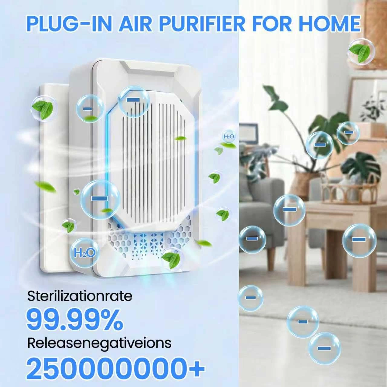 Air Purifier - 2PCS Filter-Free