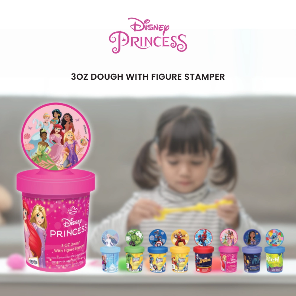 Princess Dough with Figure Stamper - 3+ years 1 pcs