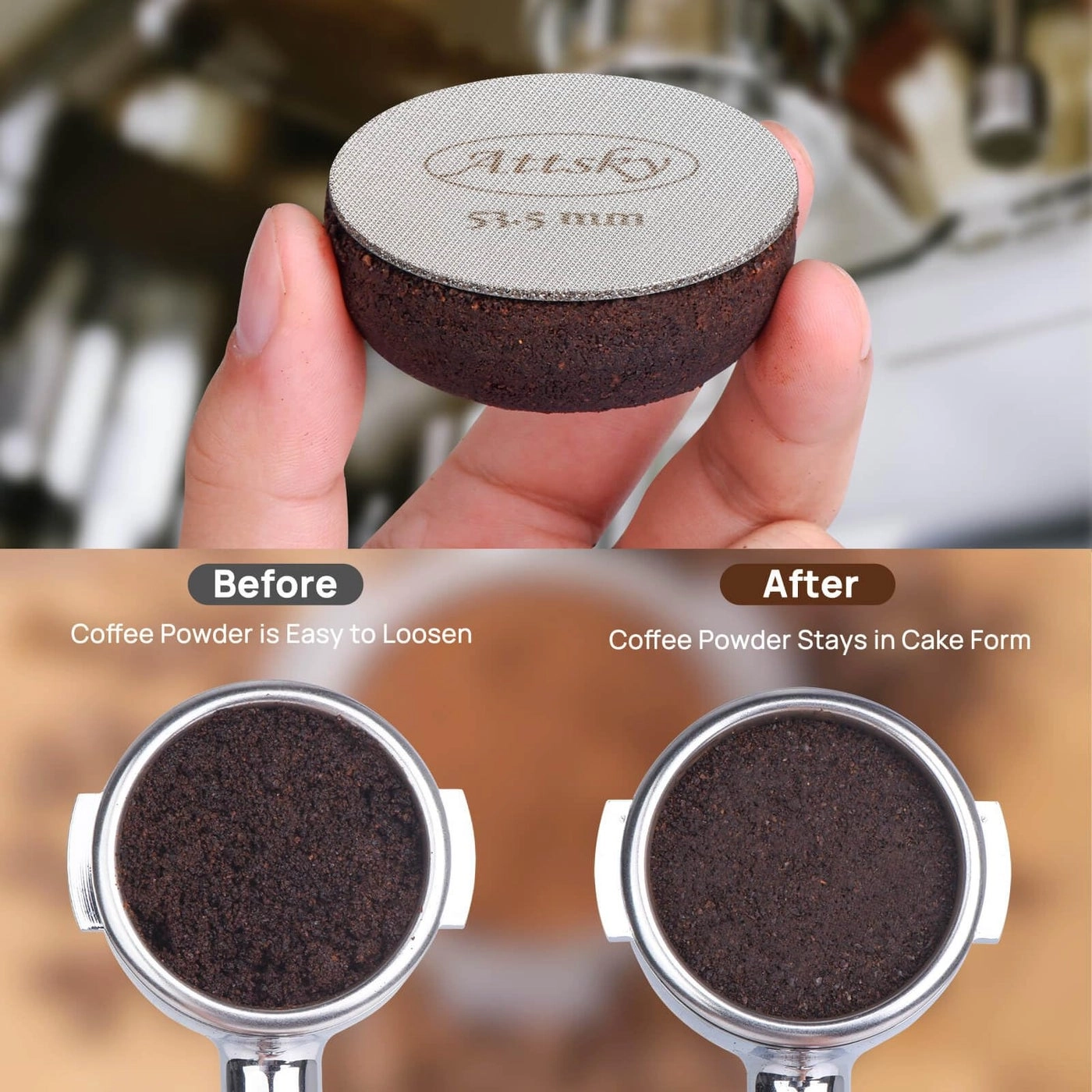 Espresso Puck Screen