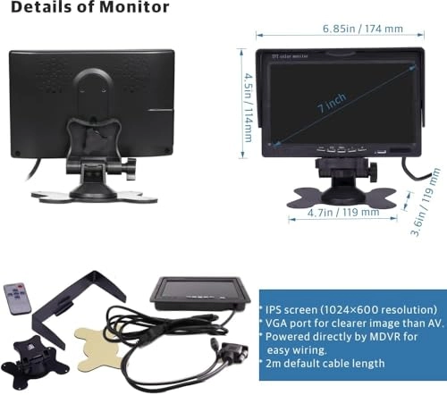 MDVR - Night vision Wired 2.0 X 1.0 megapixels